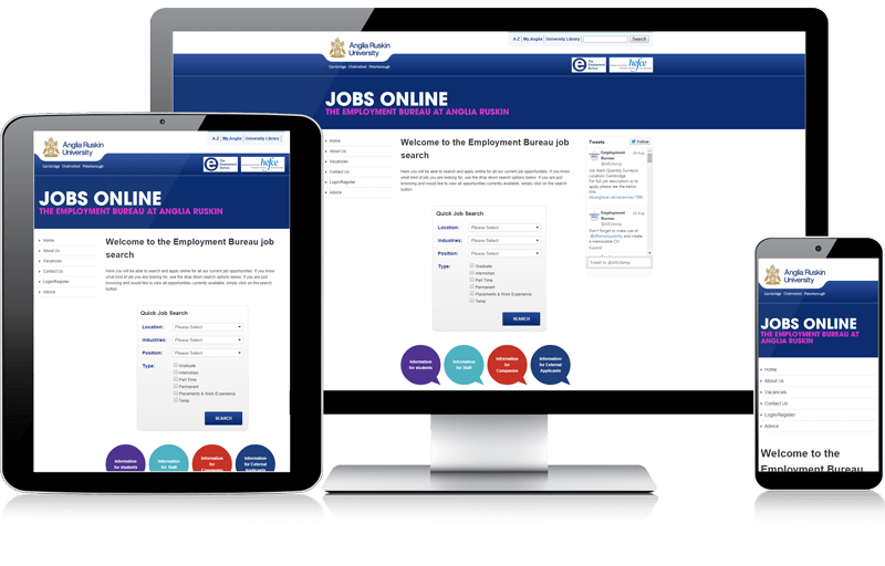 A website to service student job-seekers